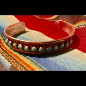 Navajo sterling silver cuff